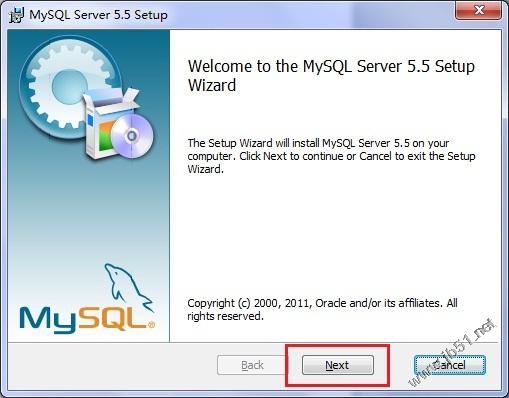 Win7系统安装MySQL5.5.21图解教程